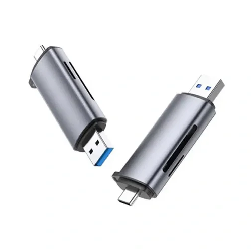 Ugreen CM185 USB Type-C to SD/TF Grey OTG Card Reader #50706